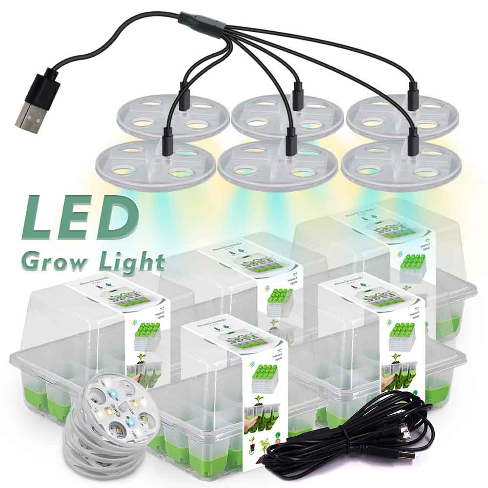 Seed Starter Tray - LED wachsen Licht Sämling Starter Tray
