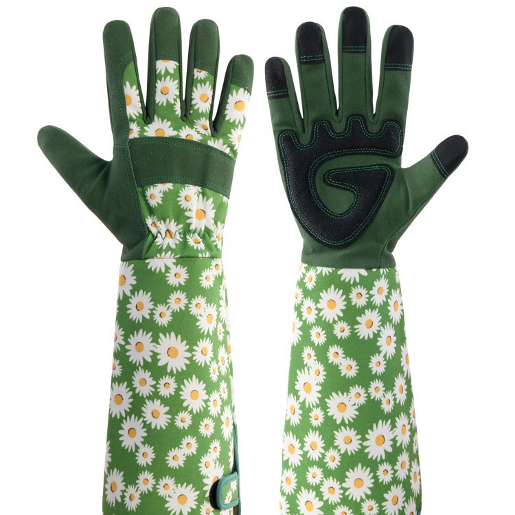 Garden Gloves - Gartenhandschuhe für Damen, atmungsaktiv, lange Gartenhandschuhe
