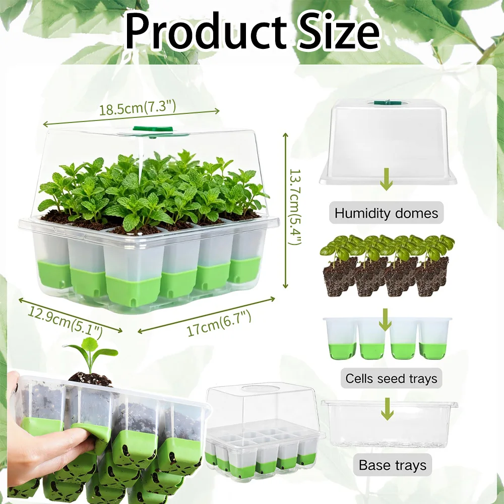 12-Zellen-Anzuchtschale mit tr – Seed Starter Tray Bewertung und Preis