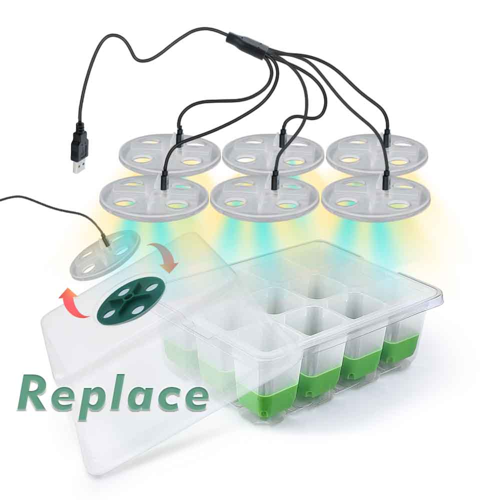 LED wachsen Licht Sämling Star – Seed Starter Tray Bewertung und Preis