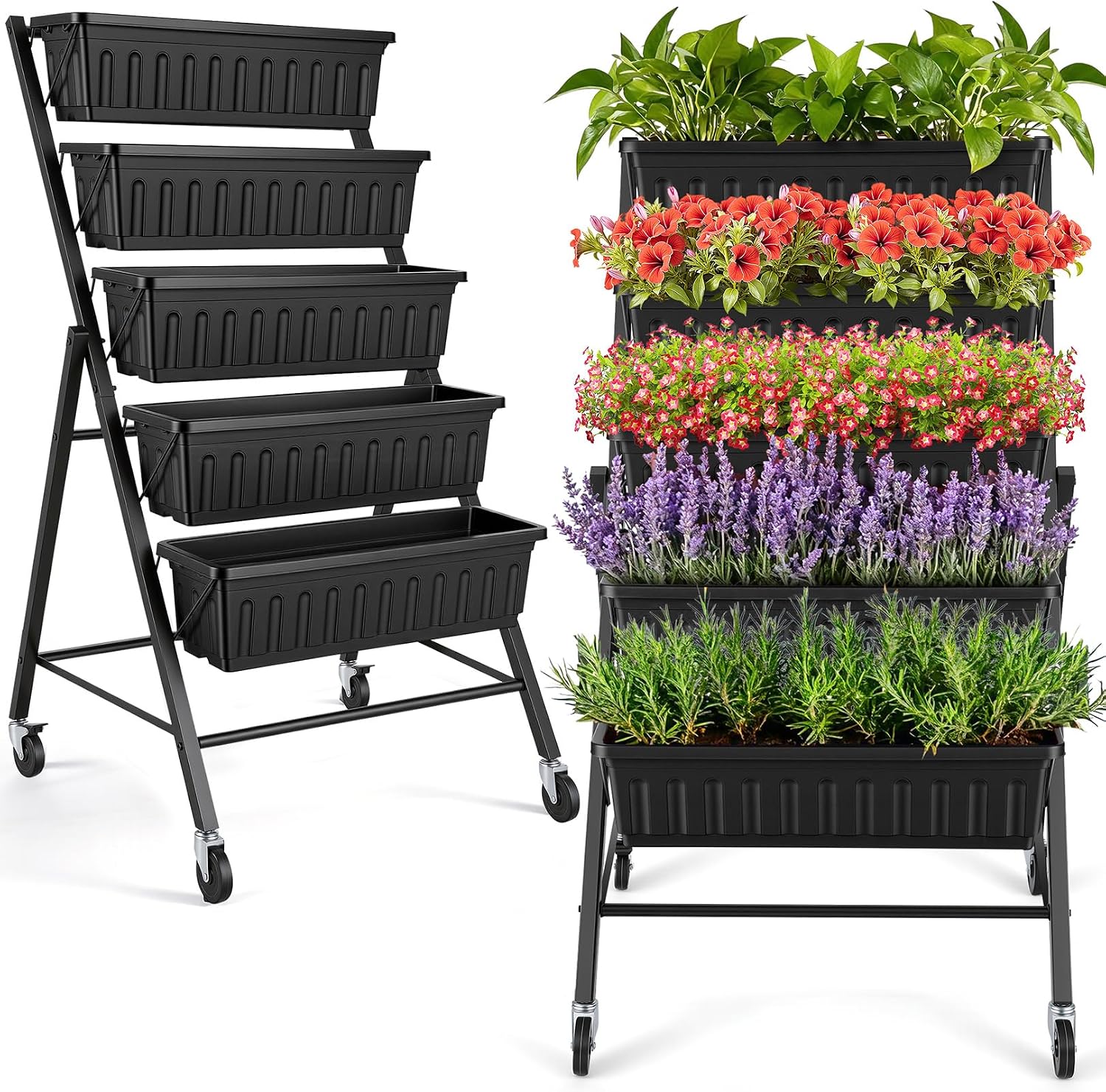 Vertikales Hochbeet mit Rädern – Vertical Planter Bewertung und Preis