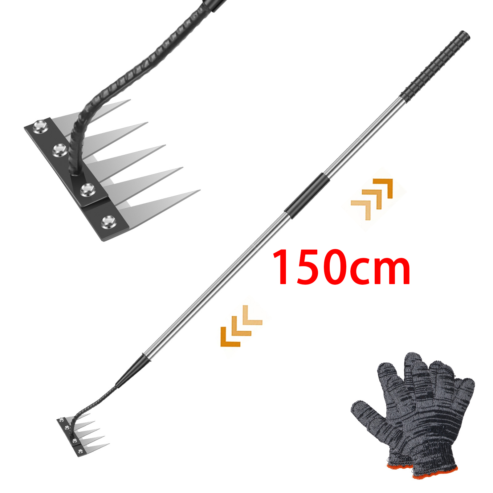 5-Zahn-Unkrautrechen aus Edels – Garden Gloves Bewertung und Preis