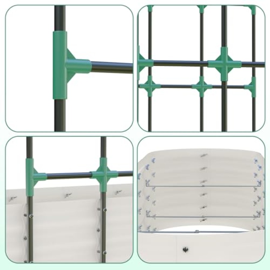 96 cm Hohes Verzinktes Hochbee – Raised Garden Bed Bewertung und Preis