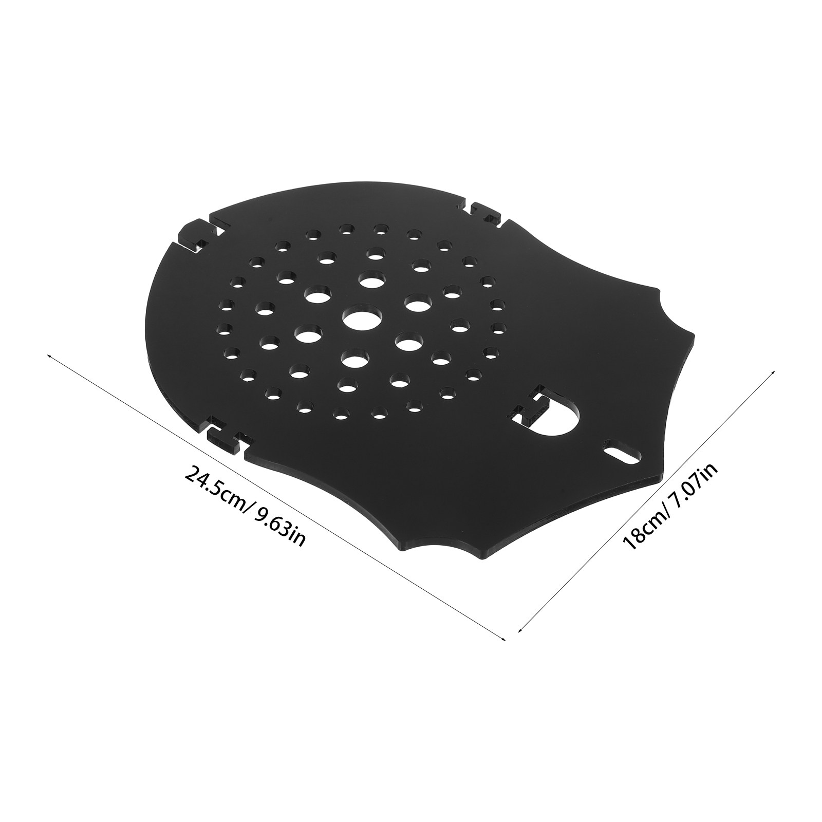 Mattierte schwarze Acryl-Farn- – Vertical Planter Bewertung und Preis