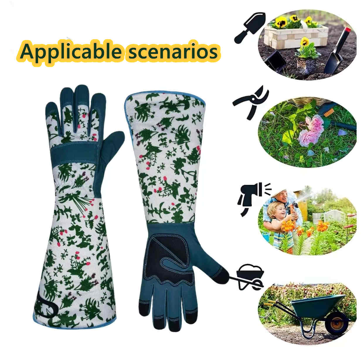 Langärmlige Gartenhandschuhe f – Garden Gloves Bewertung und Preis