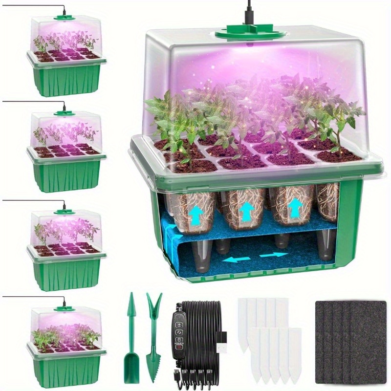 LED-Wachstumslicht für Gartenp – Seed Starter Tray Bewertung und Preis
