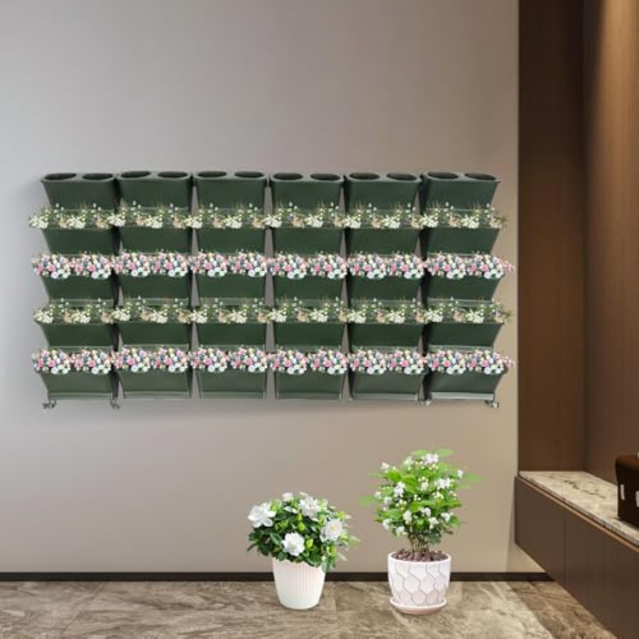 Vertikaler Wandpflanzkasten fü – Self Watering Planter Bewertung und Preis