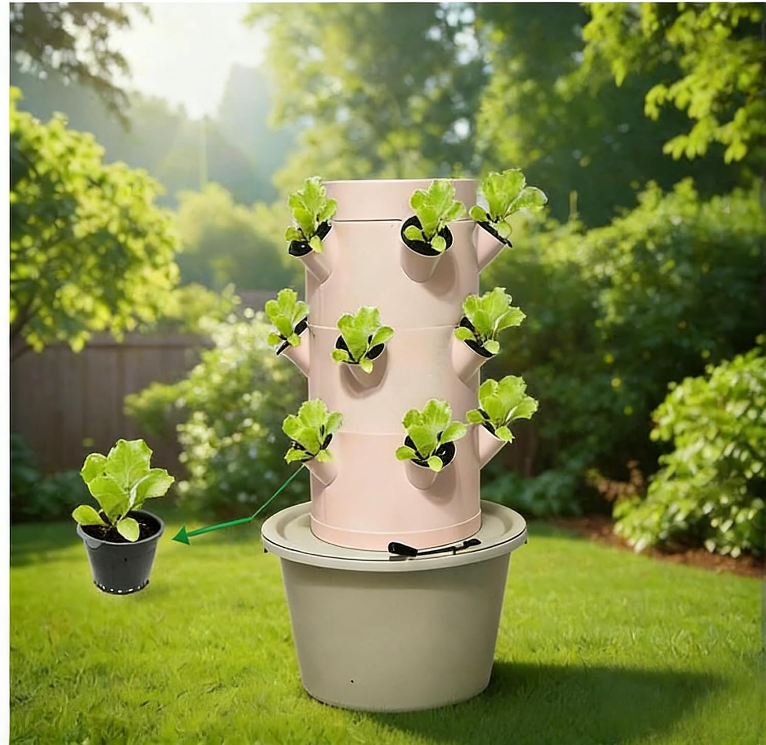 Vertikales Hydroponisches Anba – Hydroponic Kit Bewertung und Preis